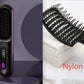2 In 1 Straight Hair Comb Wireless Hair Straightener Brush Hair Fast Heating Portable Hot Curler USB Charging
